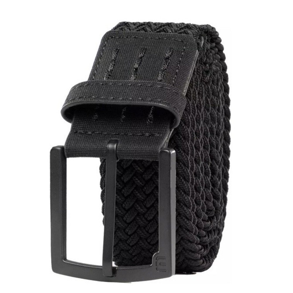 Travis Mathew Voodoo 2.0 Stretch Woven Belt Black Men's XL EUC